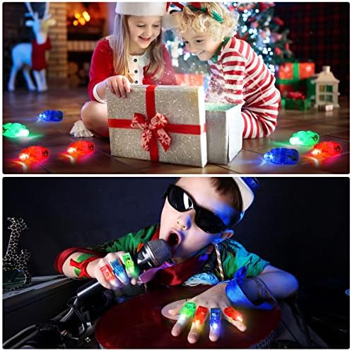 Hortsun 200 Pcs LED Finger Lights for Kids