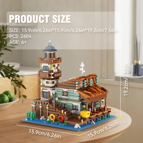 DAHONPA Micro Mini Building Blocks Set 2689 Pieces