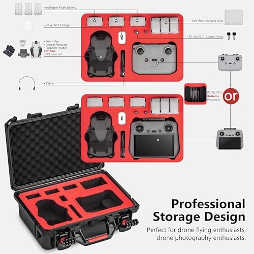 STARTRC PHOTO Mini 4 Pro 3 Case Portable Waterproof Drone Storage