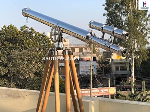NauticalMart Brass Griffith Astro Telescope with Tripod Stand