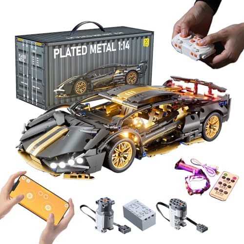 Chodia 114 Remote Control Supercar Building Block Set