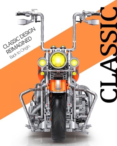 JTBBOY 15 Scale Motorcycle Building Set
