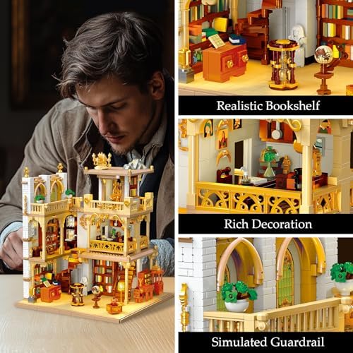 JMBricklayer Medieval House Building Kit for Adults