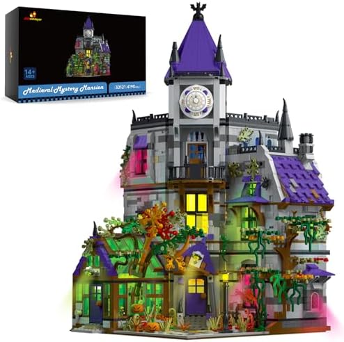 JMBricklayer Medieval Castle Building Set for Adults