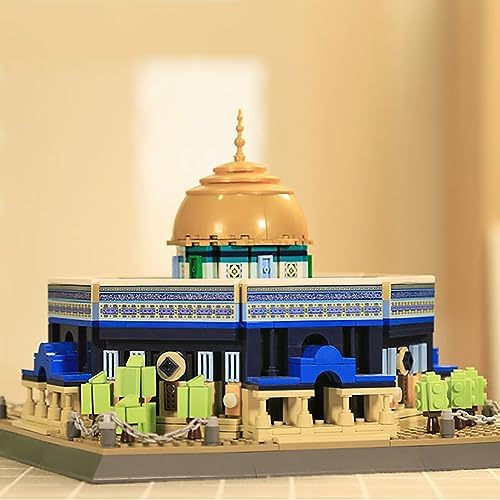 Goirzi 983Pcs Dome of The Rock Jerusalem Building Set Collectible Toy