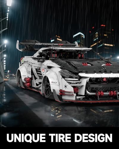 JTBBOY 18 Scale Race Car Building Set for Adults