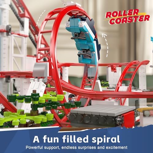 Mould King 11014 Roller Coaster Building Set