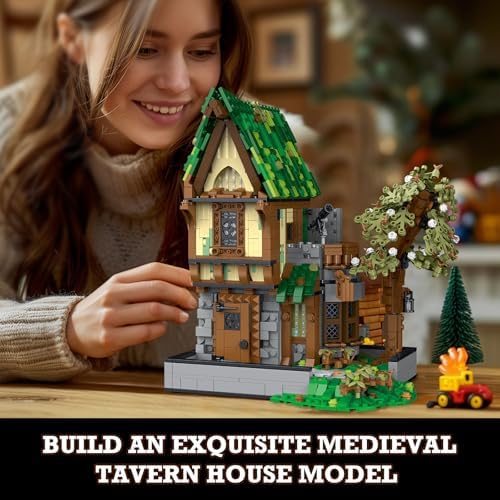 JMBricklayer Medieval House Building Set for Adults