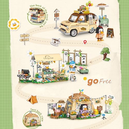 MEIEST Building Blocks Set for Camping and Holiday Fun