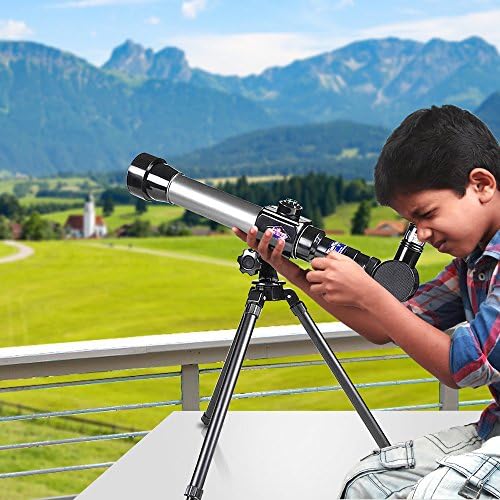 ArtCreativity Telescope for Starters with 20x 30x 40x Lenses