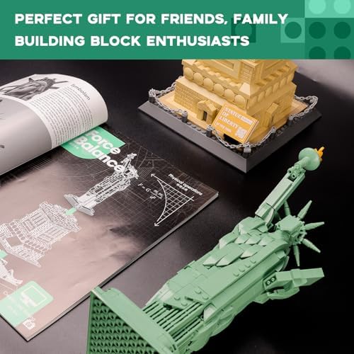 ArtorBricks Statue of Liberty Building Set - 1577 Pieces