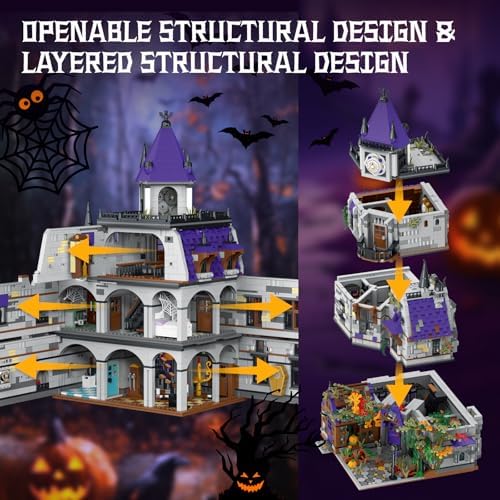 JMBricklayer Medieval Castle Building Set for Adults