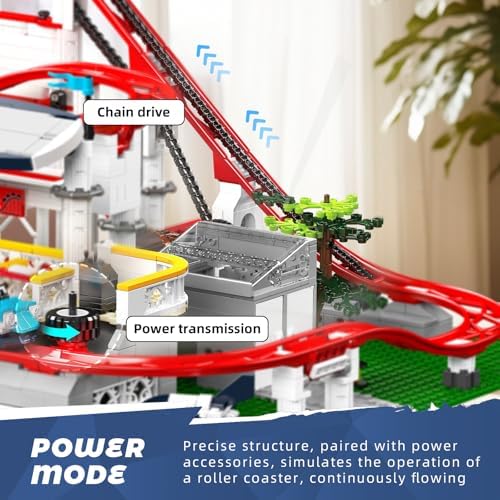 Mould King 11014 Roller Coaster Building Set