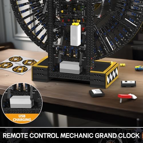 Mould King 10160 Mechanical Clock Building Set with APP Control