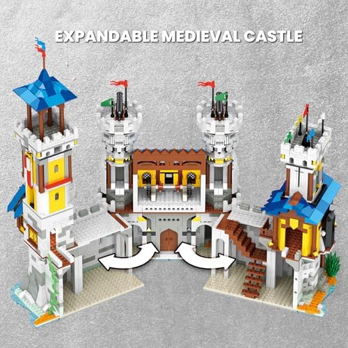 JMBricklayer Medieval Castle Building Set for Adults 1