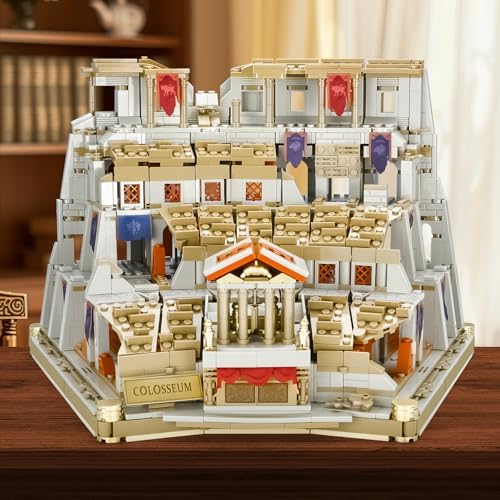 XITALAXU Architecture Roman Colosseum Building Set for Adults