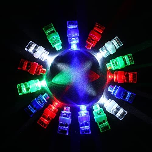 Hortsun 200 Pcs LED Finger Lights for Kids