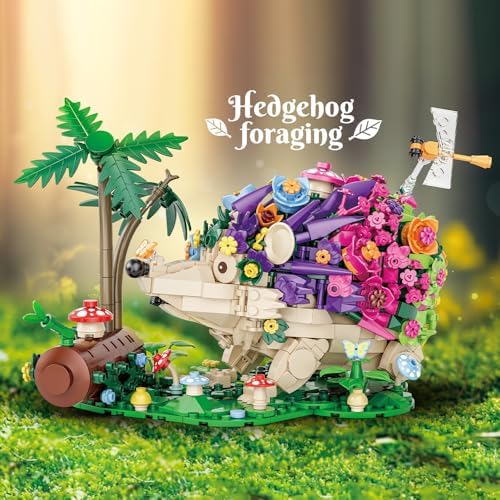 RiceBlock Hedgehog Building Sets 998 Pieces
