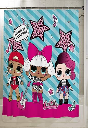 Franco Kids Shower Curtain with LOL Surprise Design