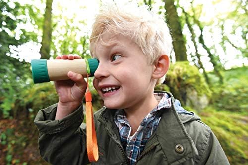 Hape Adjustable Telescope for Kids 8X Magnification