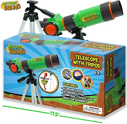 Nature Bound Telescope for Kids and Beginners 16X Magnification