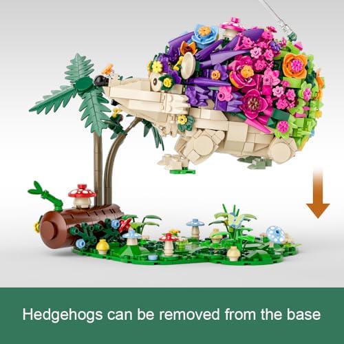RiceBlock Hedgehog Building Sets 998 Pieces