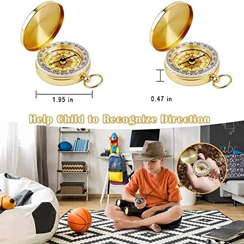 Kids Pirate Telescope Compass 4pcs Set