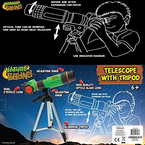 Nature Bound Telescope for Kids and Beginners 16X Magnification