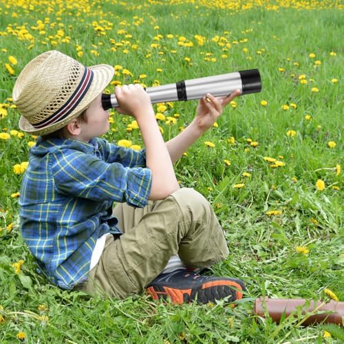 Plastic Pirate Telescope Toy - Portable Adjustable Mini Scope for Kids